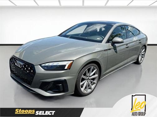 Mythos Black Metallic 2025 Audi A5 Sportback 45 S Line Premium