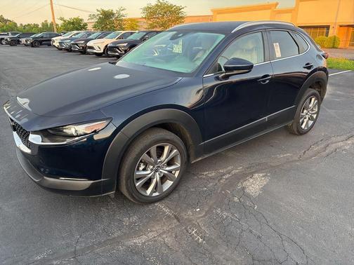 Deep Crystal Blue Mica 2023 Mazda CX-30 2.5 S Preferred Package