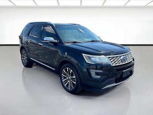 Shadow Black 2016 Ford Explorer Platinum