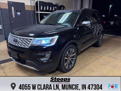 Shadow Black 2016 Ford Explorer Platinum