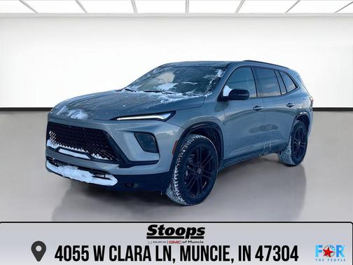 moonstone gray metallic 2026 Buick Enclave Sport Touring