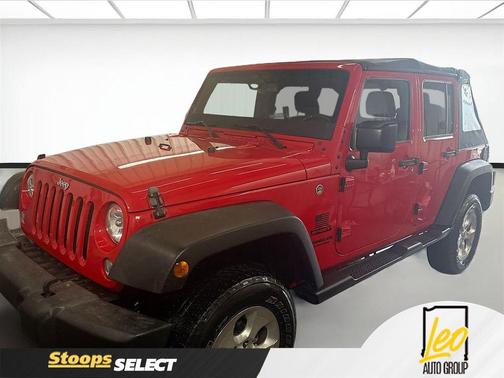 Firecracker Red Clearcoat 2016 Jeep Wrangler Unlimited Sport
