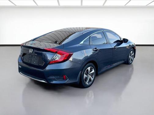 Blue 2019 Honda Civic LX
