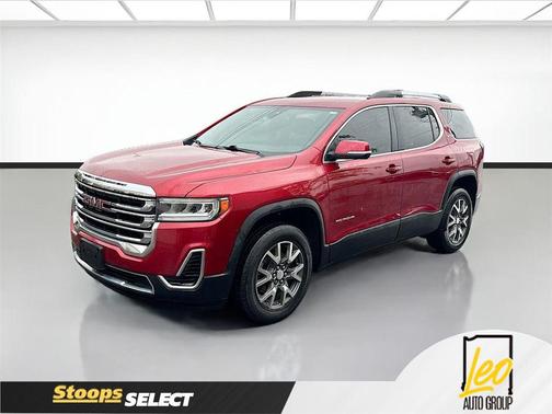 Cayenne Red Tintcoat 2021 GMC Acadia FWD SLE