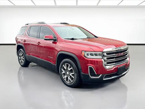 Cayenne Red Tintcoat 2021 GMC Acadia FWD SLE