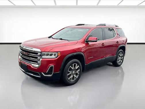 Cayenne Red Tintcoat 2021 GMC Acadia FWD SLE
