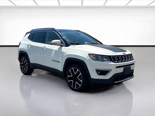 White Clearcoat 2019 Jeep Compass Limited