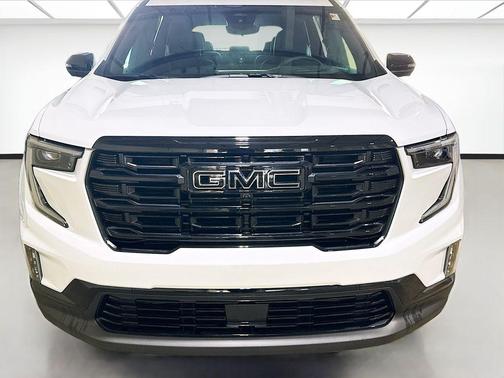 Glacier White Tricoat 2026 GMC Acadia Elevation