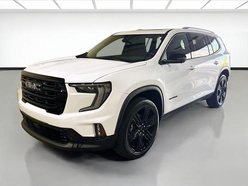 Glacier White Tricoat 2026 GMC Acadia Elevation