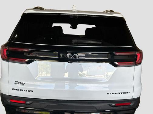 Glacier White Tricoat 2026 GMC Acadia Elevation
