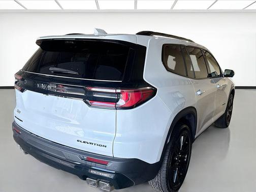 Glacier White Tricoat 2026 GMC Acadia Elevation