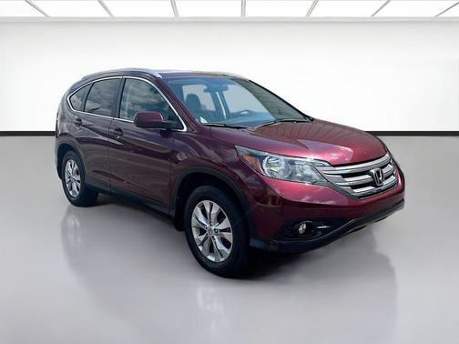 Burgundy 2014 Honda CR-V EX-L