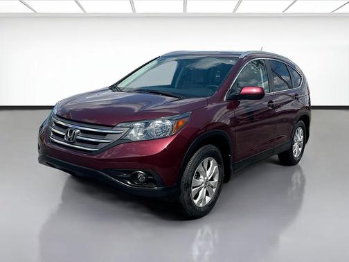 Burgundy 2014 Honda CR-V EX-L