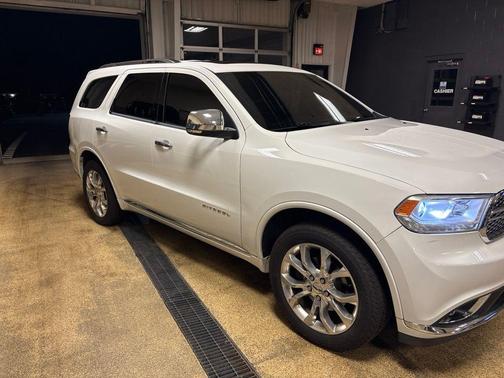 Bright White Clearcoat 2016 Dodge Durango Citadel