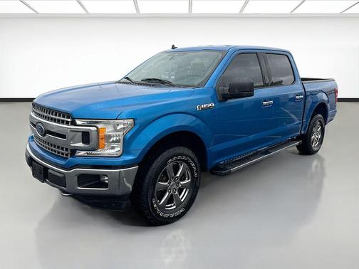 Blue 2020 Ford F-150 XLT