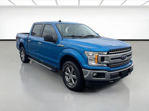 Blue 2020 Ford F-150 XLT
