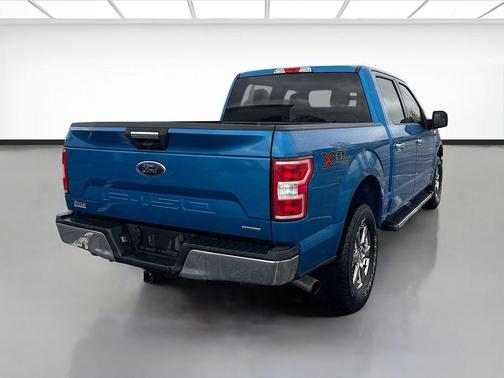 Blue 2020 Ford F-150 XLT