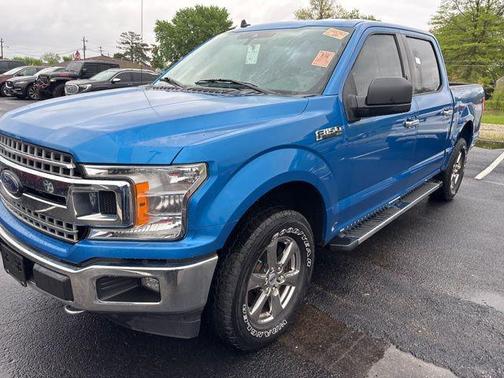 Blue 2020 Ford F-150 XLT