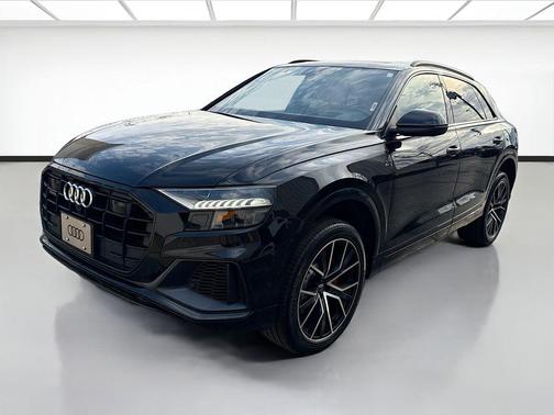 Orca Black Metallic 2019 Audi Q8 3.0T Premium