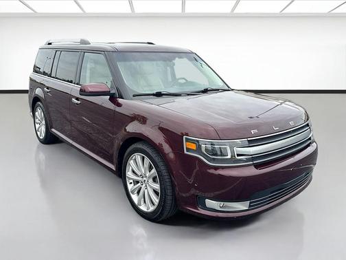 Burgundy 2018 Ford Flex Limited w/EcoBoost
