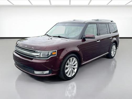 Burgundy 2018 Ford Flex Limited w/EcoBoost
