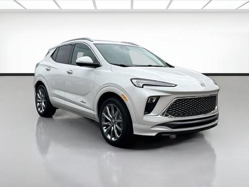 White Frost Tricoat 2026 Buick Encore GX Avenir