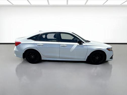 Platinum White Pearl 2022 Honda Civic Sport