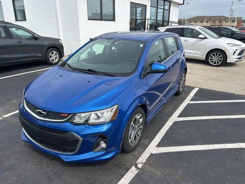 Kinetic Blue Metallic 2020 Chevrolet Sonic FWD Hatchback LT 5-Door