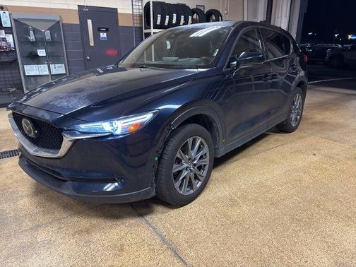 Deep Crystal Blue Mica 2021 Mazda CX-5 Signature