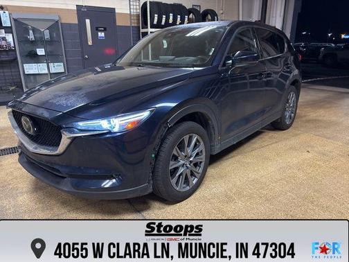 Deep Crystal Blue Mica 2021 Mazda CX-5 Signature