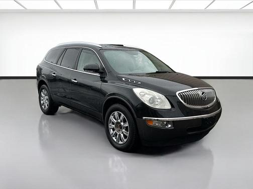 Carbon Black Metallic 2012 Buick Enclave Leather
