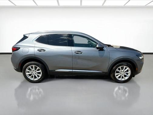 Satin Steel Metallic 2021 Buick Envision AWD Preferred