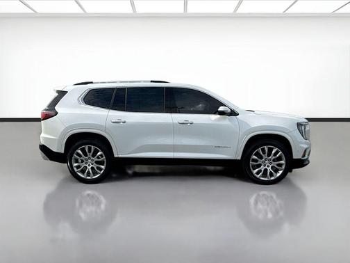 White Frost Tricoat 2024 GMC Acadia Denali