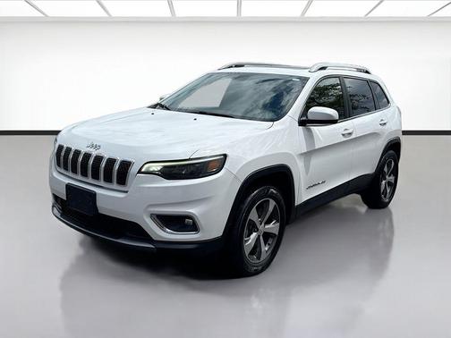 Bright White Clearcoat 2019 Jeep Cherokee Limited