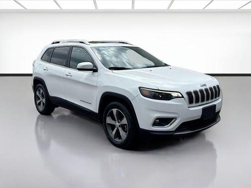 Bright White Clearcoat 2019 Jeep Cherokee Limited