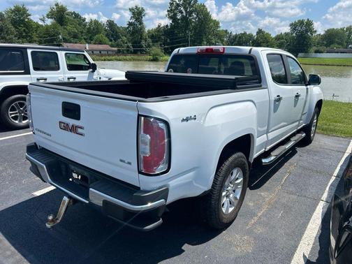 Summit White 2017 GMC Canyon SLE