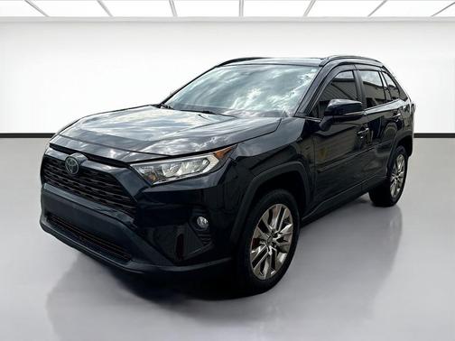 Midnight Black Metallic 2019 Toyota RAV4 XLE Premium