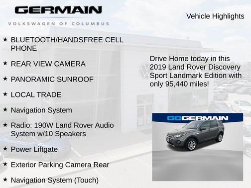 Corris Grey 2019 Land Rover Discovery Sport Landmark