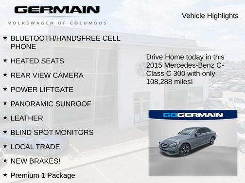 2015 Mercedes-Benz C-Class C 300