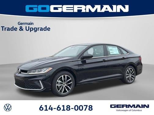 Deep Black Pearl 2026 Volkswagen Jetta 1.5T SE