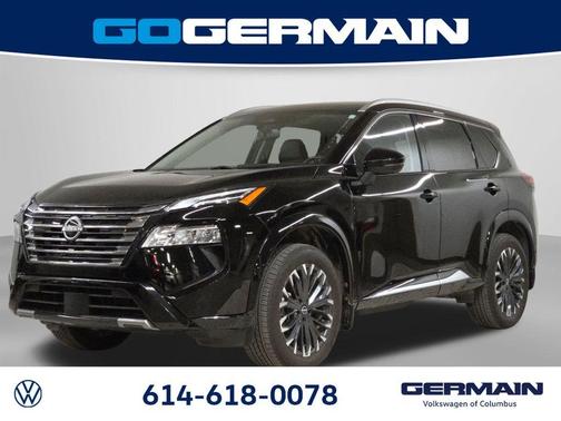 Black 2024 Nissan Rogue Platinum