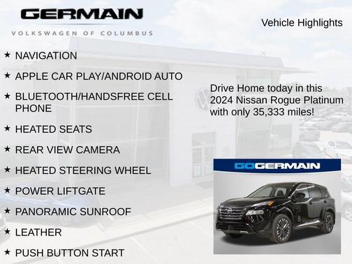 2024 Nissan Rogue Platinum