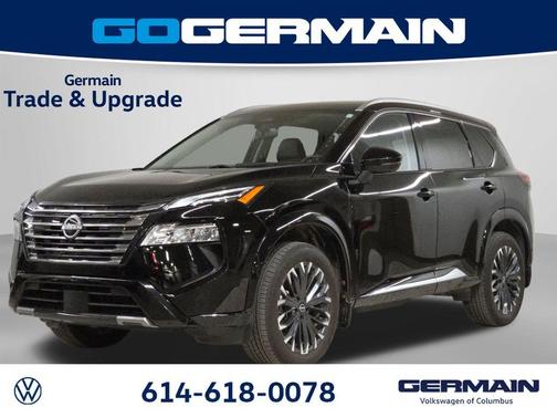 Black 2024 Nissan Rogue Platinum