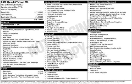 2022 Hyundai TUCSON SEL