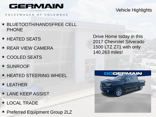 2017 Chevrolet Silverado 1500 LTZ