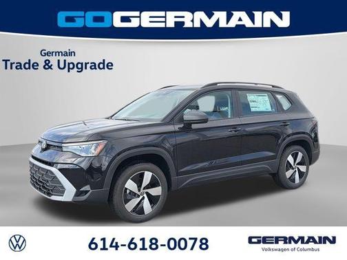 Deep Black Pearl 2026 Volkswagen Taos 1.5T S