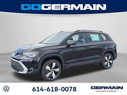 Deep Black Pearl Effect 2026 Volkswagen Taos 1.5T S