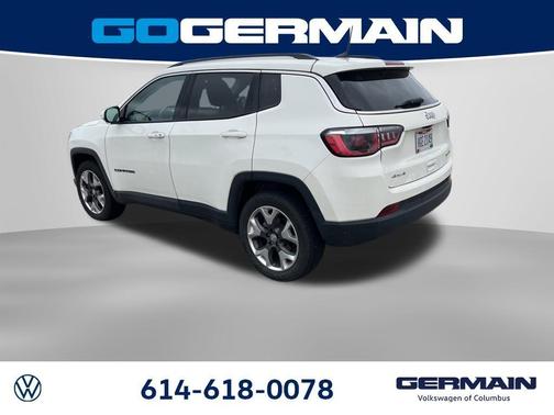 White Clearcoat 2019 Jeep Compass Limited