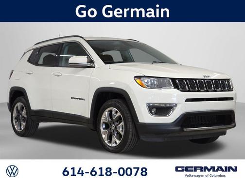 White Clearcoat 2019 Jeep Compass Limited