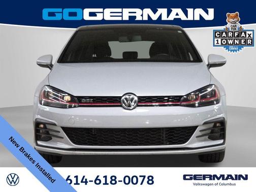 White Silver Metallic 2018 Volkswagen Golf GTI 2.0T SE 4-Door